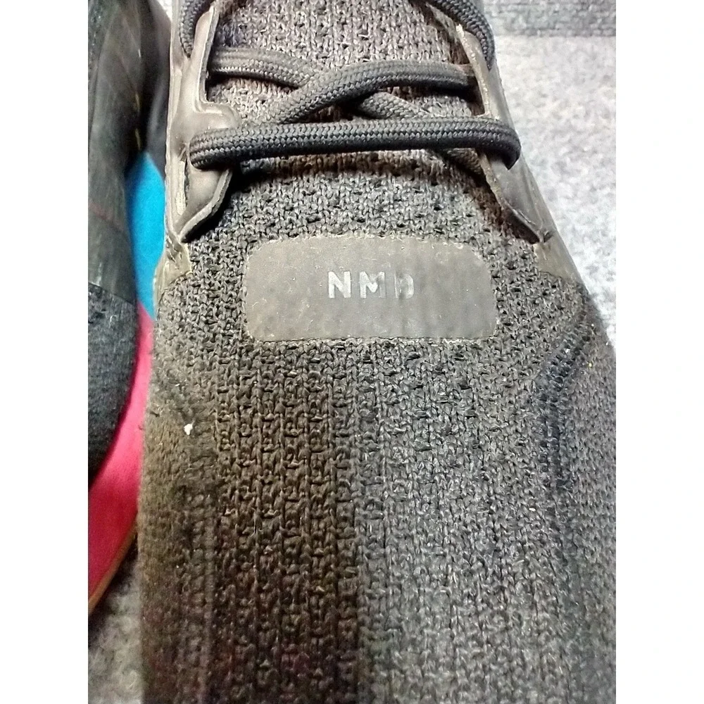 Adidas NMD R1 V2 Tokyo Nights Black Sneakers Adult Men's Size 7‎ Multi EUC
